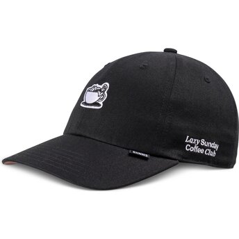 Cap zaoblená black adjustable strap Djinns