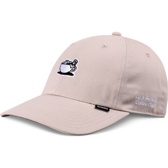 Djinns Curved Brim Guy in a Cup Beige Adjustable Cap