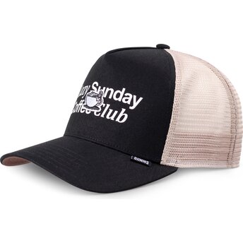 Cap zaoblená black snapback Djinns