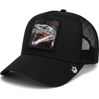 Cap zaoblená black snapback The Farm de Goorin Bros.