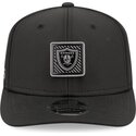 siltovka-zaoblena-cierna-snapback-9seventy-stretch-snap-training-pack-2026-las-vegas-raiders-nfl-new-era