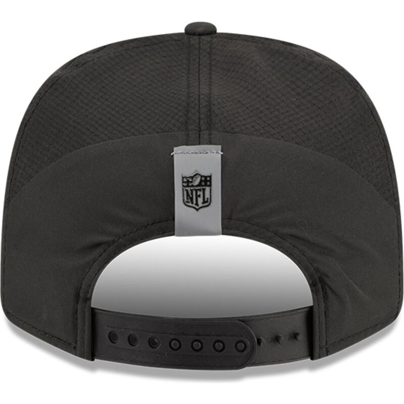 siltovka-zaoblena-cierna-snapback-9seventy-stretch-snap-training-pack-2026-las-vegas-raiders-nfl-new-era