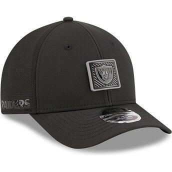 Šiltovka zaoblená čierna snapback 9FORTY M-Crown Training Pack 2026 Las Vegas Raiders NFL New Era