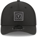 new-era-curved-brim-9forty-m-crown-training-pack-2026-las-vegas-raiders-nfl-black-snapback-cap