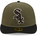 cap-zaoblena-green-ajustada-59fifty-pre-curved-american-herringbone-chicago-white-sox-mlb-new-era