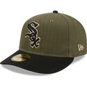 cap-zaoblena-green-ajustada-59fifty-pre-curved-american-herringbone-chicago-white-sox-mlb-new-era