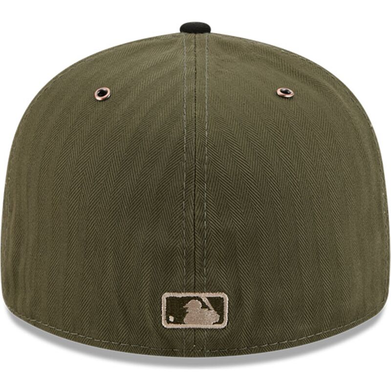 grune-gebogene-verstellbare-59fifty-pre-curved-american-herringbone-kappe-der-chicago-white-sox-mlb-von-new-era