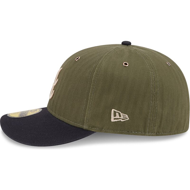 grune-gebogene-verstellbare-59fifty-pre-curved-american-herringbone-kappe-der-atlanta-braves-mlb-von-new-era