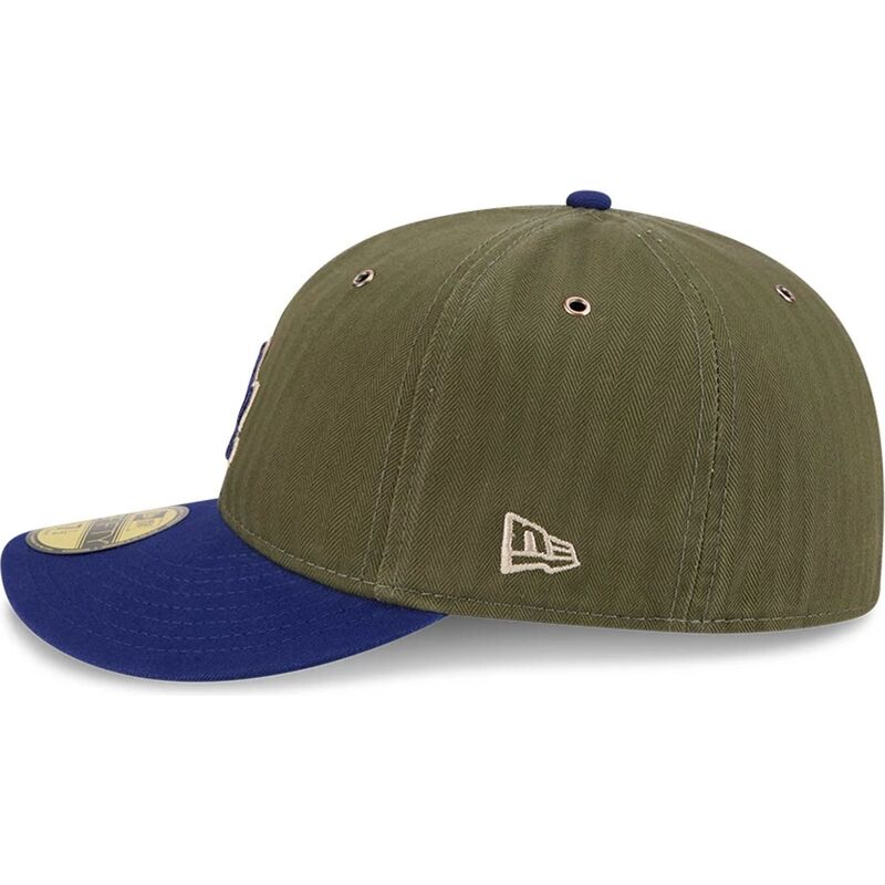 cap-zaoblena-green-ajustada-59fifty-pre-curved-american-herringbone-los-angeles-dodgers-mlb-new-era