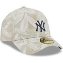 siltovka-zaoblena-bezova-upravena-59forty-a-frame-leafy-palm-new-york-yankees-mlb-new-era