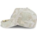 beige-gebogene-verstellbare-59forty-a-frame-leafy-palm-kappe-der-los-angeles-dodgers-mlb-von-new-era
