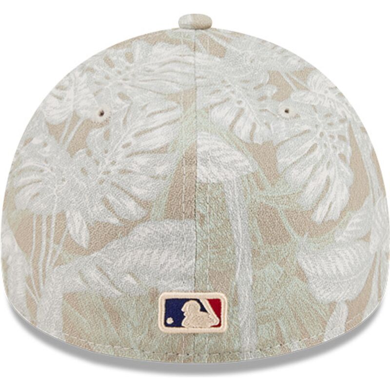 beige-gebogene-verstellbare-59forty-a-frame-leafy-palm-kappe-der-los-angeles-dodgers-mlb-von-new-era