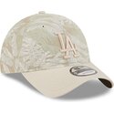 siltovka-zaoblena-bezova-nastavitelny-9twenty-leafy-palm-los-angeles-dodgers-mlb-new-era