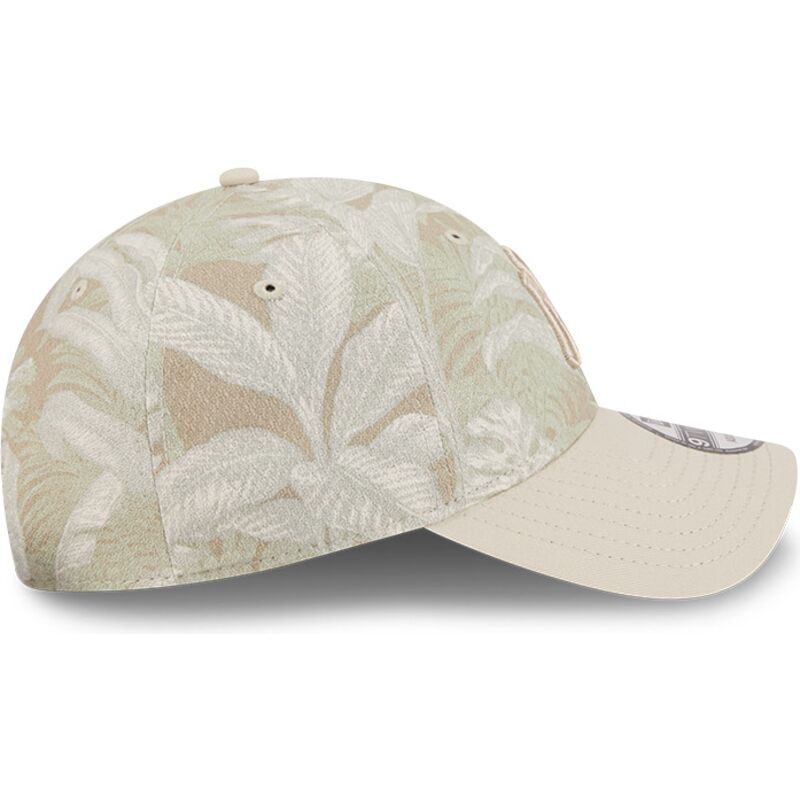 siltovka-zaoblena-bezova-nastavitelny-9twenty-leafy-palm-new-york-yankees-mlb-new-era