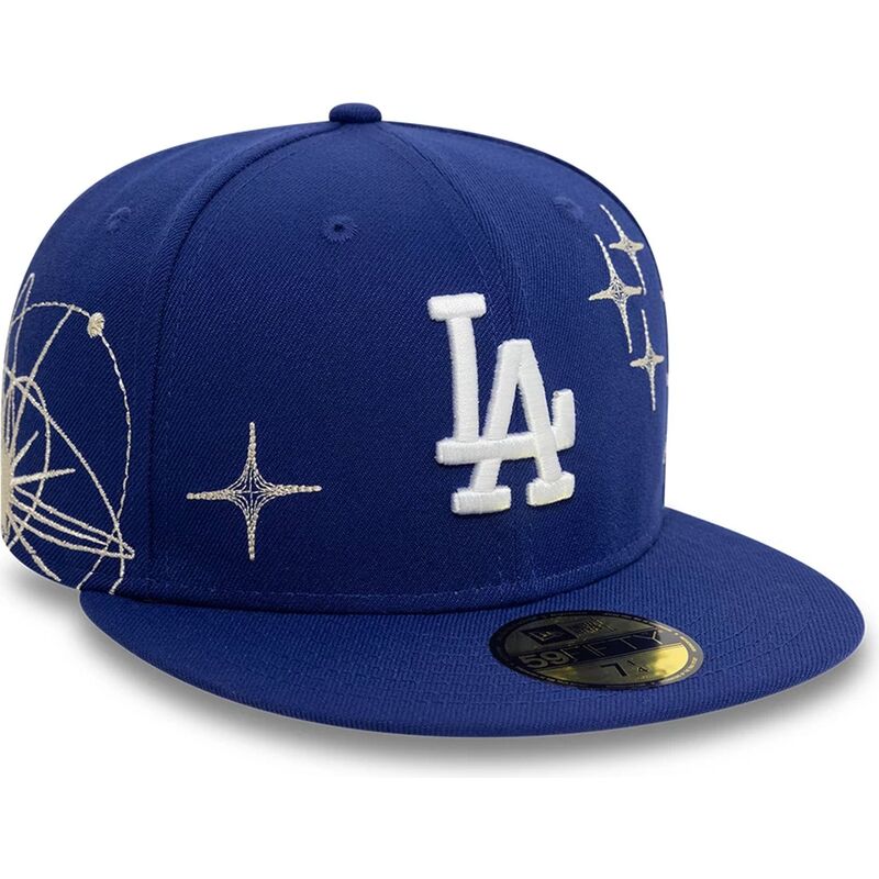 flache-blaue-angepasste-59fifty-zodiac-kappe-der-los-angeles-dodgers-mlb-von-new-era