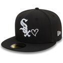 cap-rovna-black-ajustada-59fifty-heart-icon-chicago-white-sox-mlb-new-era