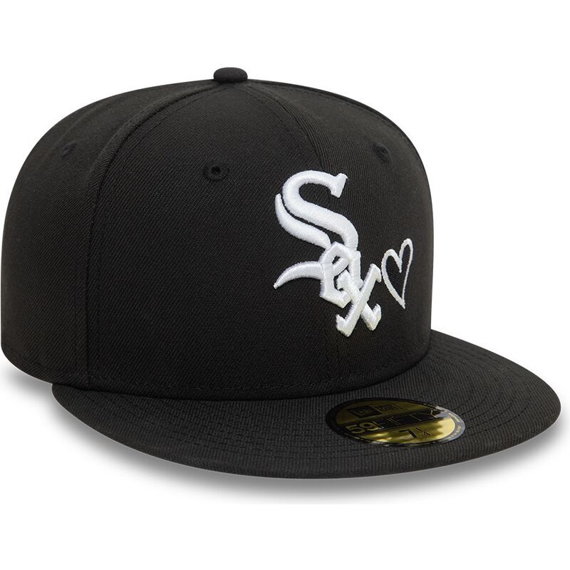 schwarze-anliegende-59fifty-flatcap-heart-icon-der-chicago-white-sox-mlb-von-new-era