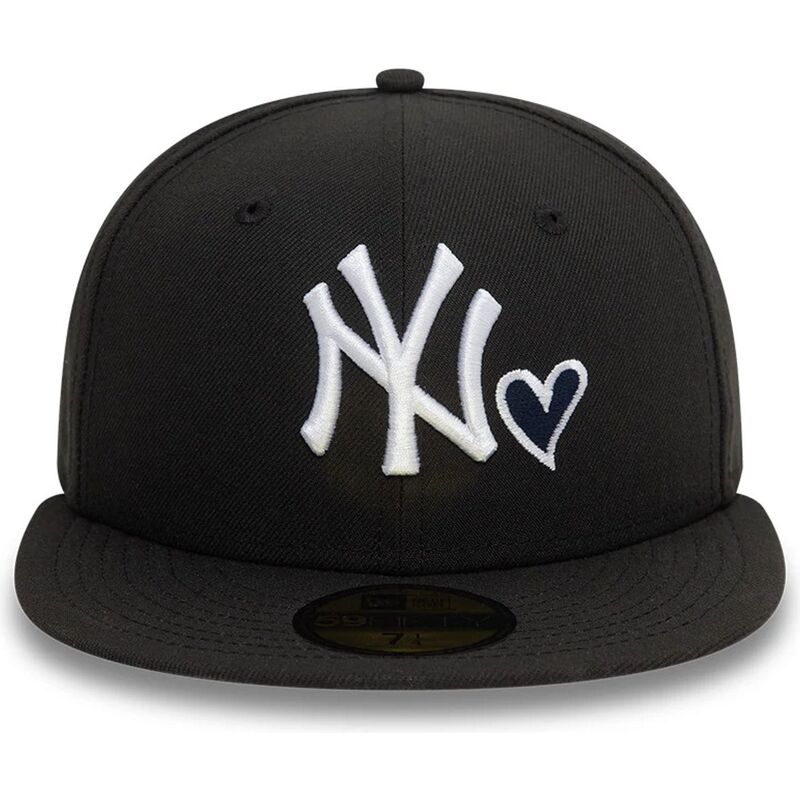 gorra-plana-negra-ajustada-59fifty-heart-icon-de-new-york-yankees-mlb-de-new-era