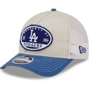 siltovka-zaoblena-viacfarebna-snapback-9forty-m-crown-a-frame-fray-los-angeles-dodgers-mlb-new-era