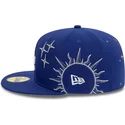 new-era-flat-brim-59fifty-zodiac-los-angeles-dodgers-mlb-blue-fitted-cap