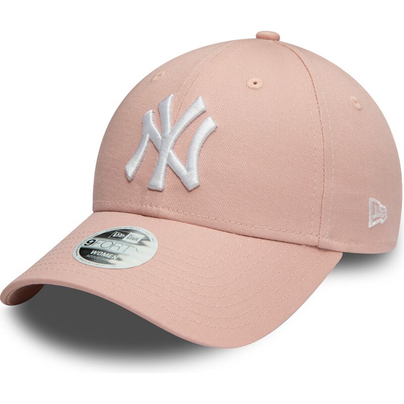 siltovka-zaoblena-ruzova-nastavitelny-9forty-colour-essential-new-york-yankees-mlb-new-era