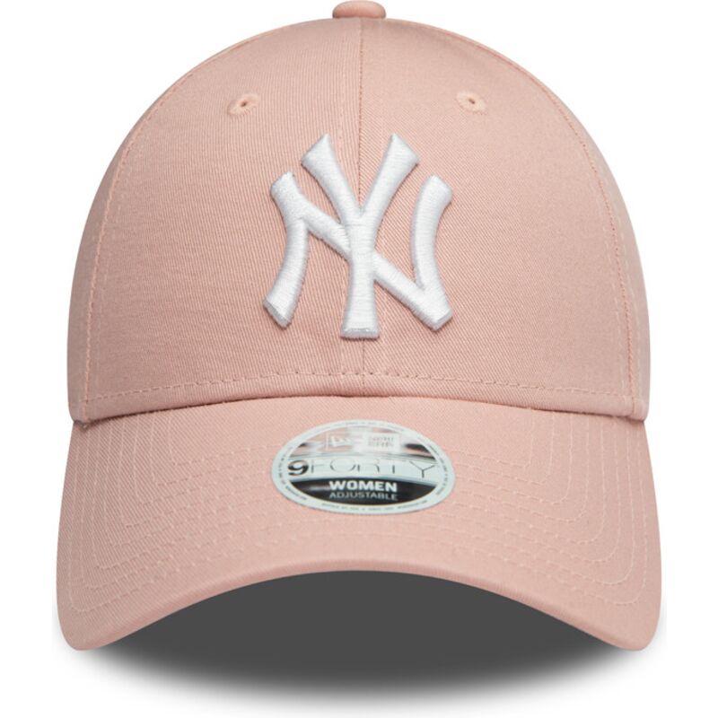 siltovky-zaoblena-ruzova-nastavitelny-pasik-9forty-colour-essential-new-york-yankees-mlb-new-era