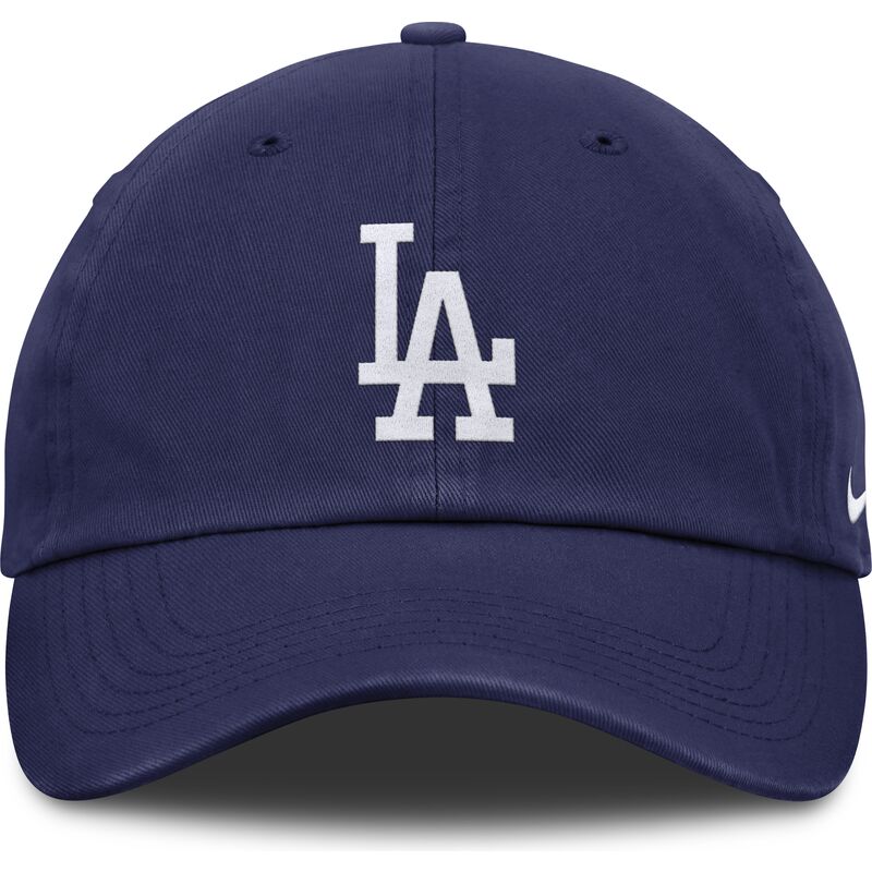 blaue-gebogene-verstellbare-kappe-fur-kinder-club-unstructured-organic-cotton-der-los-angeles-dodgers-mlb-von-nike