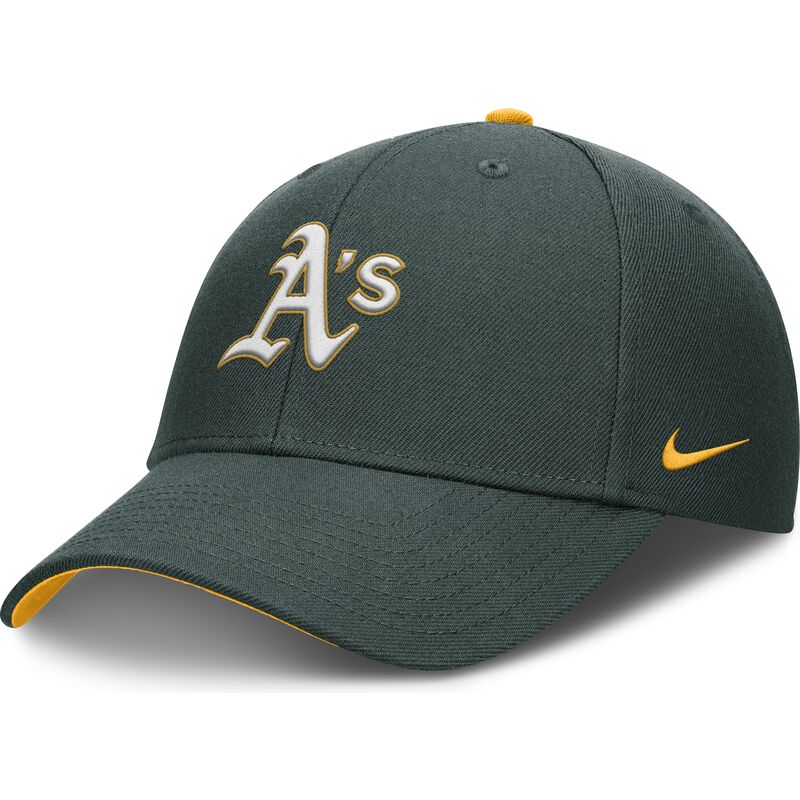 grune-gebogene-verstellbare-kappe-fur-kinder-dri-fit-club-structured-von-oakland-athletics-mlb-von-nike grune-gebogene-verstellbare-kappe-fur-kinder-dri-fit-club-structured-von-oakland-athletics-mlb-von-nike