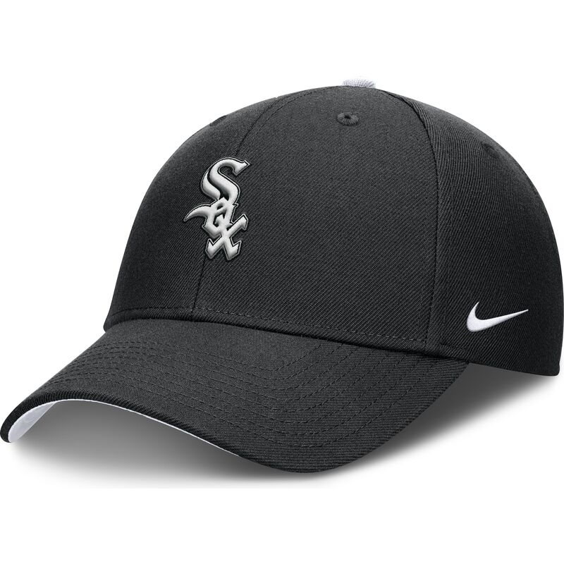 siltovky-zaoblena-cierna-nastavitelny-pasik-pre-deti-dri-fit-club-structured-chicago-white-sox-mlb-nike