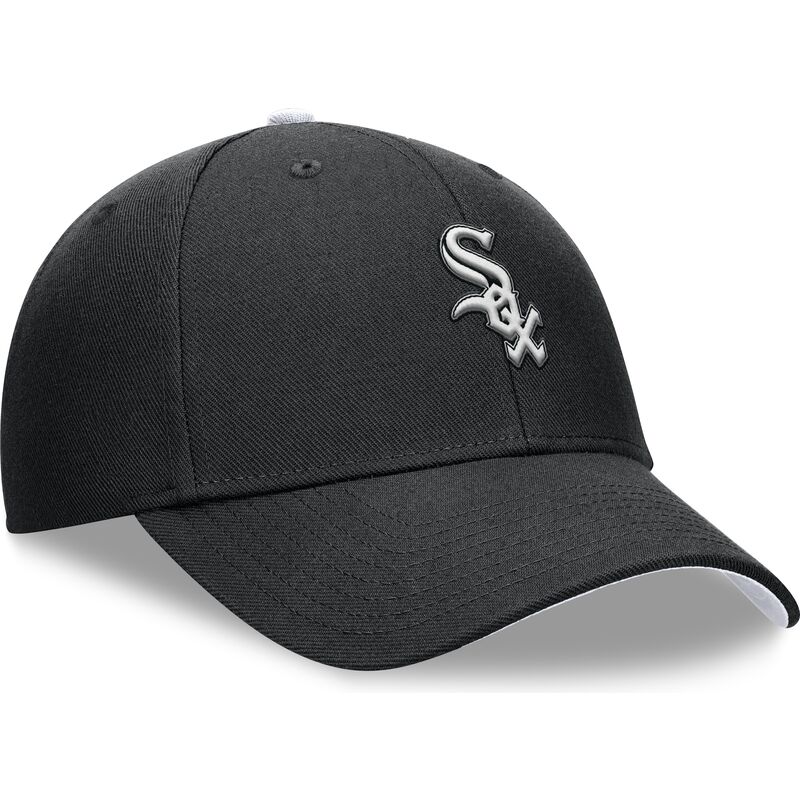 cap-zaoblena-black-adjustable-strap-pre-deti-dri-fit-club-structured-chicago-white-sox-mlb-nike