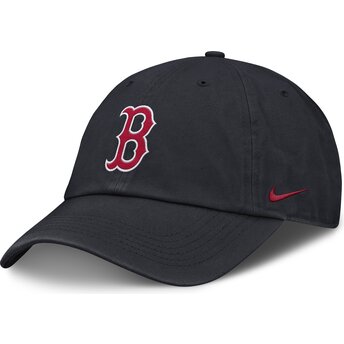 Cap zaoblená navy blue adjustable strap pre deti Club Unstructured Organic Cotton Boston Red Sox MLB Nike