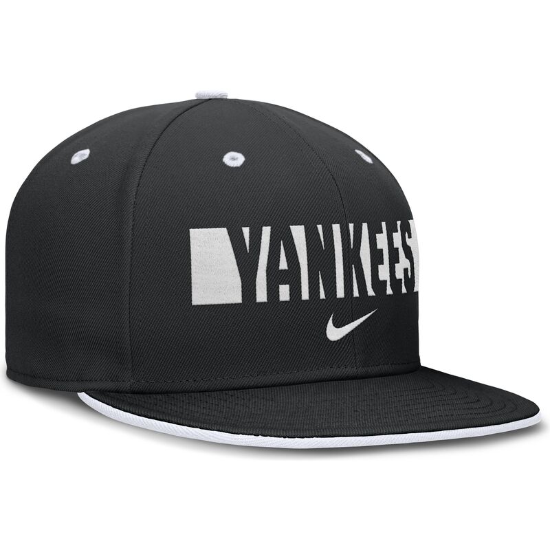 nike-flat-brim-primetime-dri-fit-true-structured-round-bill-new-york-yankees-mlb-black-fitted-cap nike-flat-brim-primetime-dri-fit-true-structured-round-bill-new-york-yankees-mlb-black-fitted-cap