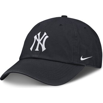 Cap zaoblená navy blue adjustable strap pre deti Club Unstructured Organic Cotton New York Yankees MLB Nike