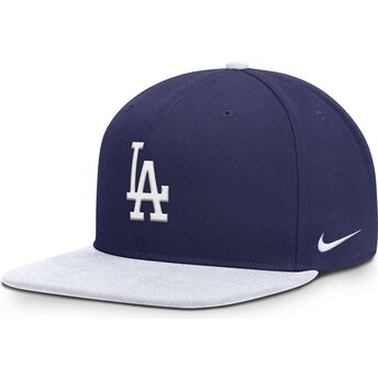 Cap rovná blue snapback Nike Dri-Fit Pro Structured Square Bill Los Angeles Dodgers MLB Nike