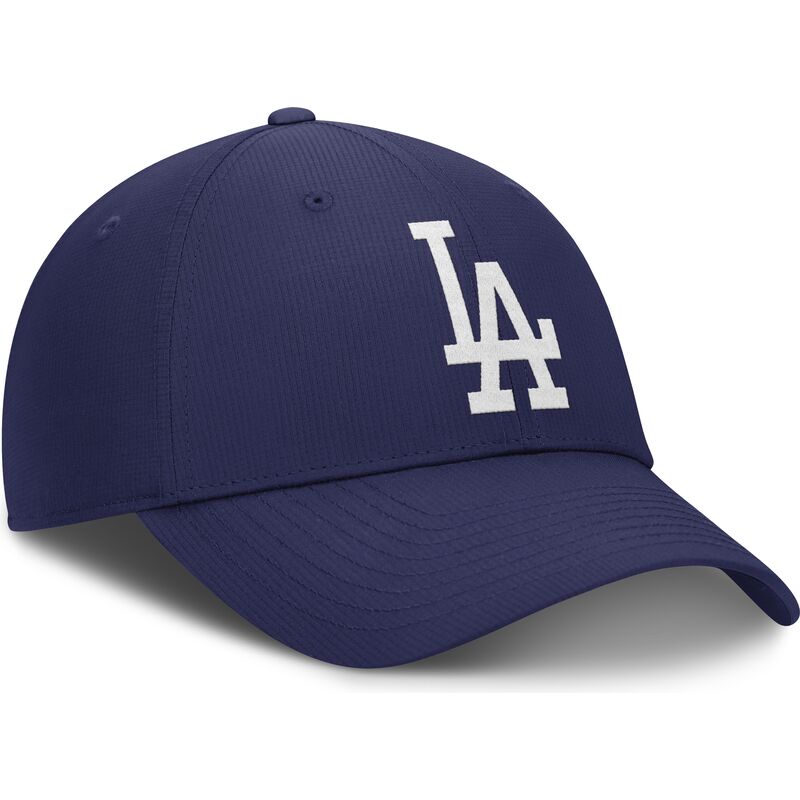 blaue-verstellbare-gebogene-kappe-club-structured-uv-poly-ripstop-der-los-angeles-dodgers-mlb-von-nike