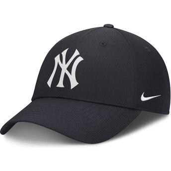 Šiltovka zaoblená tmavomodrá nastaviteľný Club Structured UV Poly Ripstop New York Yankees MLB Nike