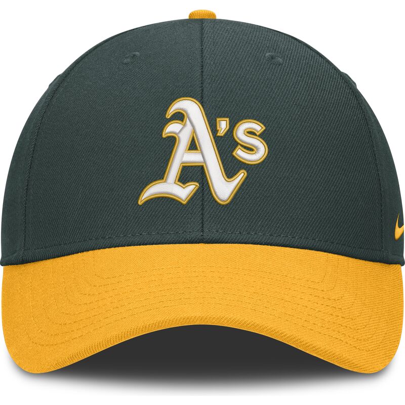 siltovky-zaoblena-zelena-nastavitelny-pasik-dri-fit-club-structured-oakland-athletics-mlb-nike