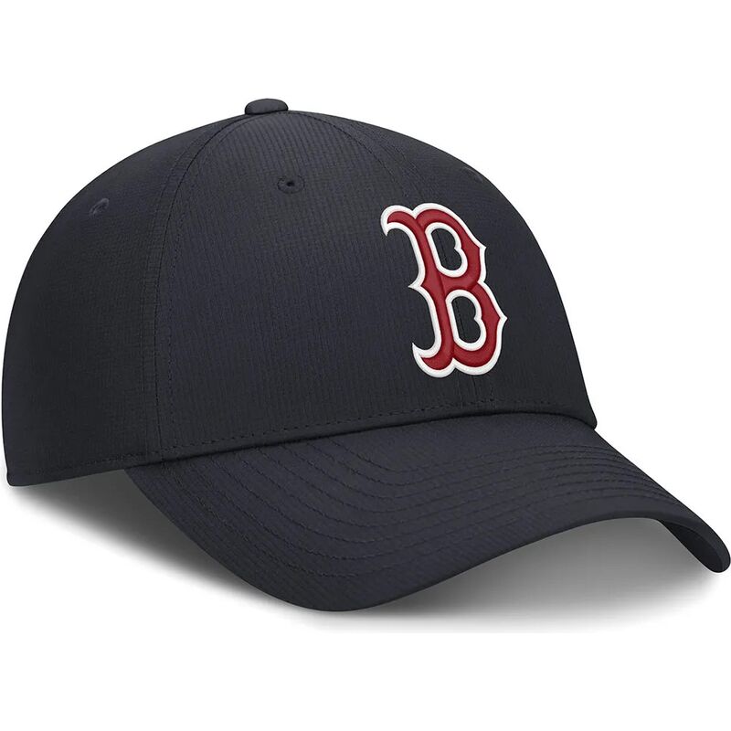 marineblaue-verstellbare-gebogene-kappe-club-structured-uv-poly-ripstop-der-boston-red-sox-mlb-von-nike marineblaue-verstellbare-gebogene-kappe-club-structured-uv-poly-ripstop-der-boston-red-sox-mlb-von-nike
