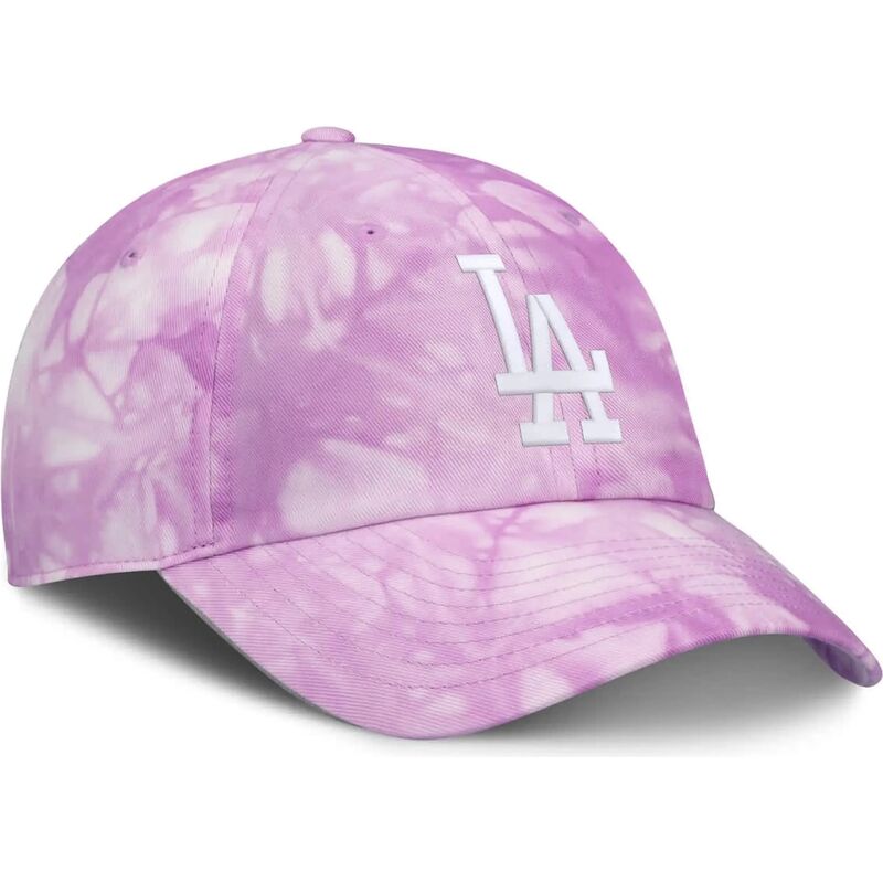 cap-zaoblena-violet-adjustable-strap-mothers-day-club-unstructured-organic-cotton-los-angeles-dodgers-mlb-nike