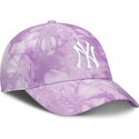 siltovky-zaoblena-fialova-nastavitelny-pasik-mothers-day-club-unstructured-organic-cotton-new-york-yankees-mlb-nike