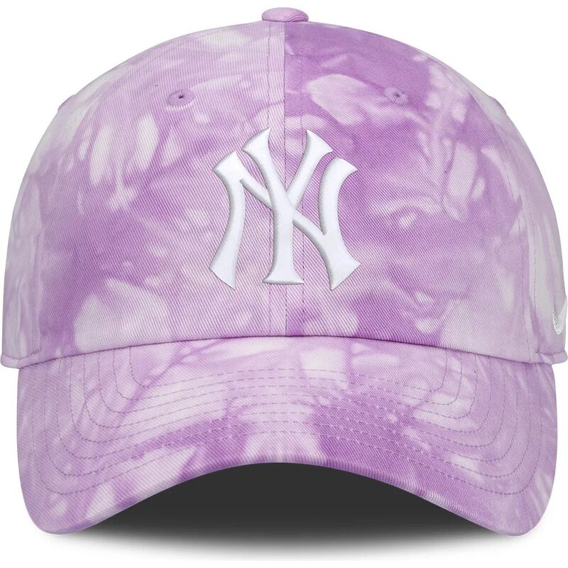 violette-verstellbare-gebogene-kappe-mothers-day-club-unstructured-organic-cotton-der-new-york-yankees-mlb-von-nike