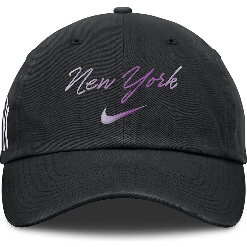 siltovka-zaoblena-cierna-nastavitelny-mothers-day-club-unstructured-organic-cotton-new-york-yankees-mlb-nike