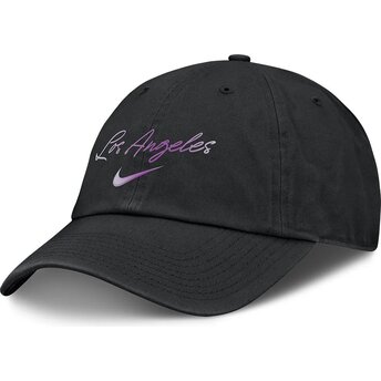 Šiltovka zaoblená čierna nastaviteľný Mothers Day Club Unstructured Organic Cotton Los Angeles Dodgers MLB Nike