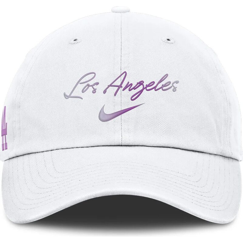 cap-zaoblena-white-adjustable-strap-mothers-day-club-unstructured-organic-cotton-los-angeles-dodgers-mlb-nike