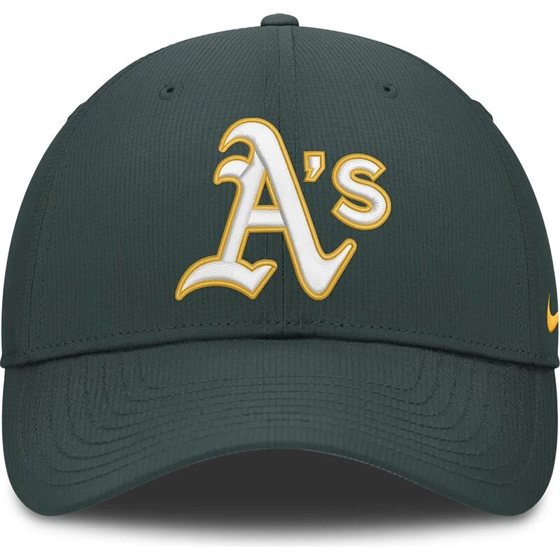 gorra-curva-verde-ajustable-club-structured-uv-poly-ripstop-de-oakland-athletics-mlb-de-nike gorra-curva-verde-ajustable-club-structured-uv-poly-ripstop-de-oakland-athletics-mlb-de-nike