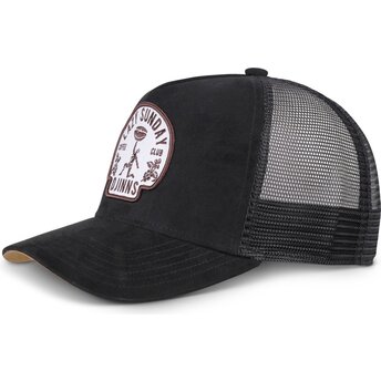 Šiltovky zaoblená kamionista čierna snapback Lazy Classic HFT Djinns