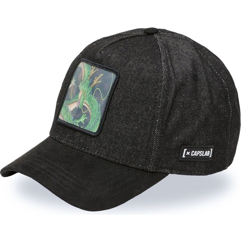 cap-zaoblena-black-snapback-shenron-dragon-ball-capslab
