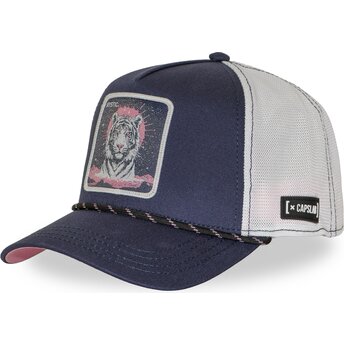 Cap zaoblená navy blue snapback Tiger Beasts Capslab