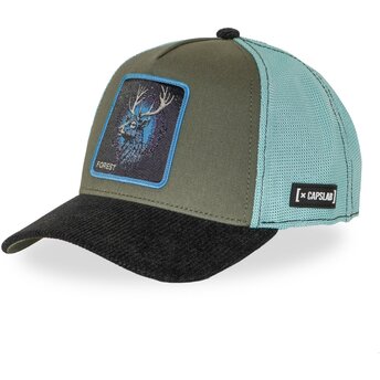 Šiltovky zaoblená kamionista viacfarebná snapback ciervo BEA3 FORB Beasts Jeleň Beasts Capslab
