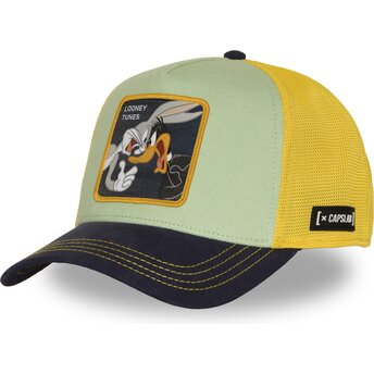 Šiltovky zaoblená viacfarebná snapback LOO13 BADB Bugs Bunny a Kačer Duffy Looney Tunes Capslab